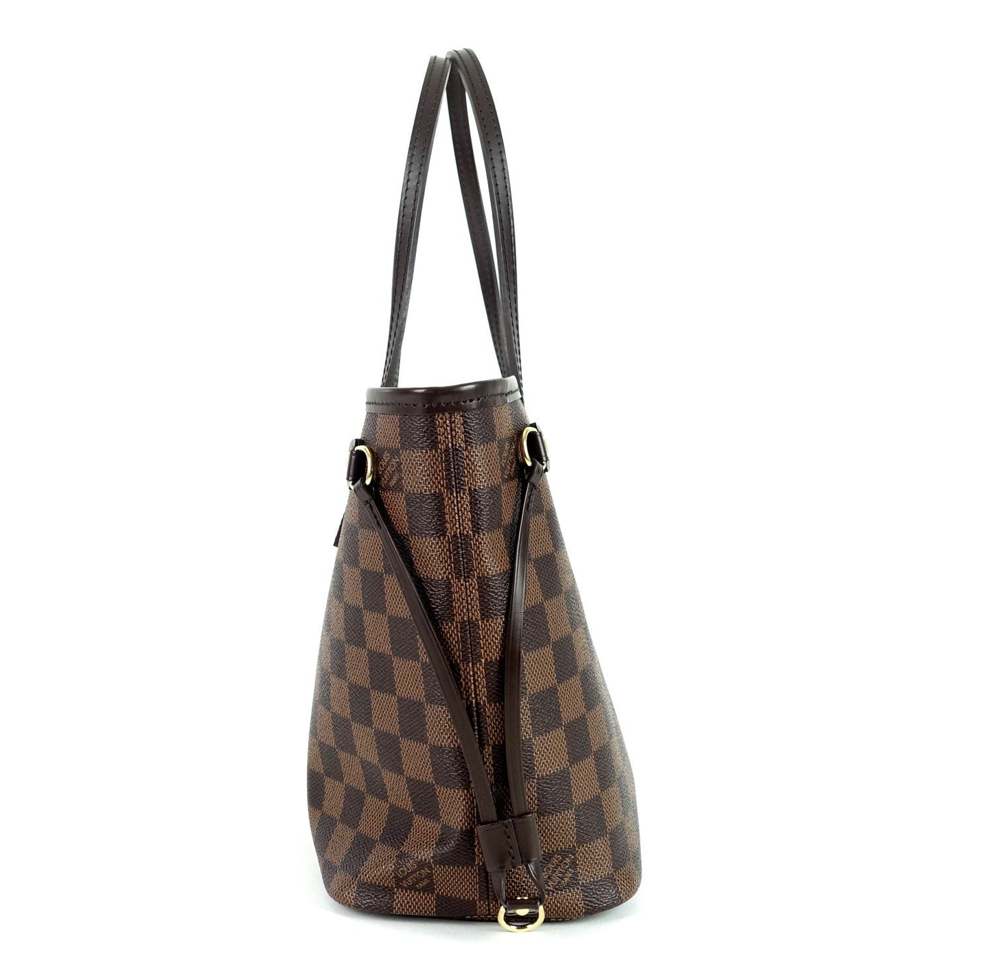 Louis Vuitto Neverfull PM Damier EbÃ¨ne Canvas Shoulder Bag