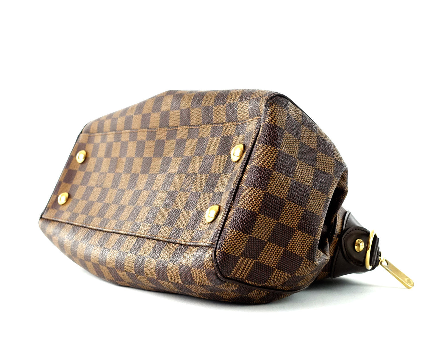 Louis Vuitto Trevi PM Damier Ebene Canvas Handbag