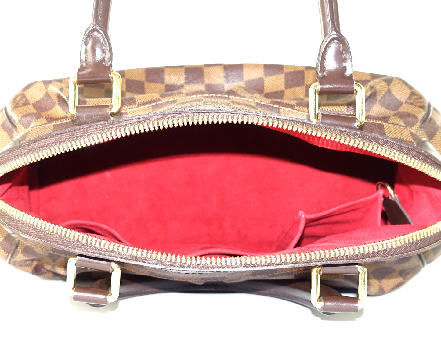 Louis Vuitto Trevi PM Damier Ebene Canvas Handbag