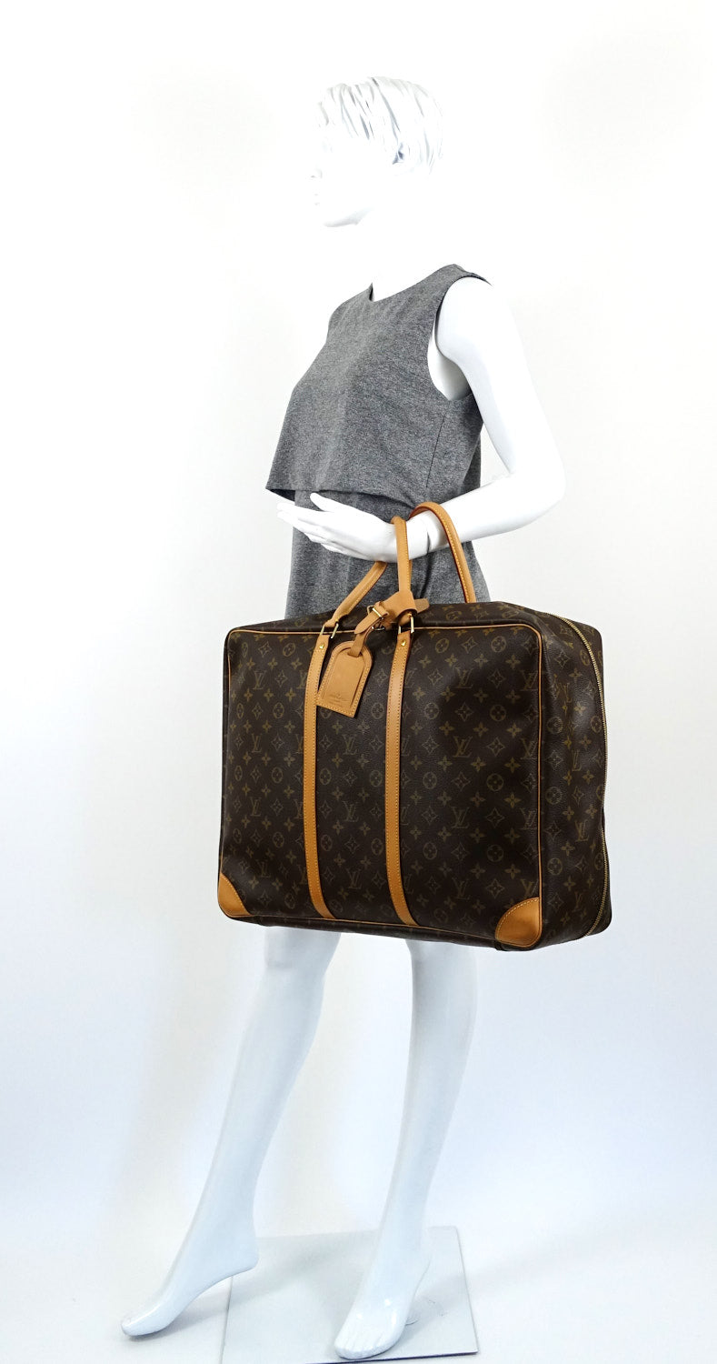 Louis Vuitto Sirius 50 Monogram Canvas Suitcase