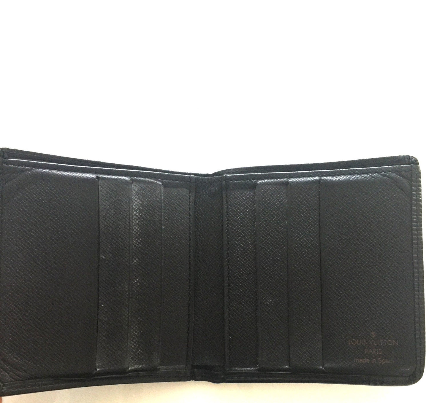 Louis Vuitto Petit Noe Black Epi Leather Bag with Wallet