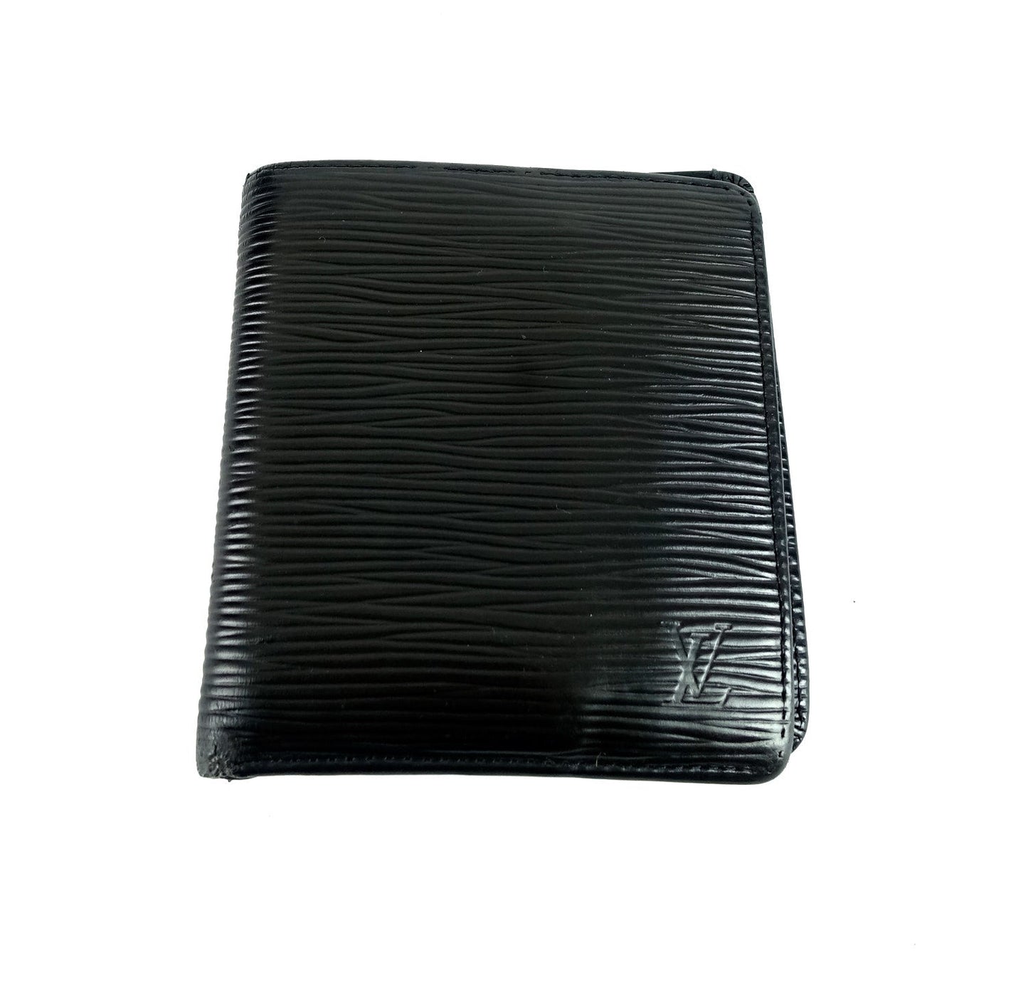 Louis Vuitto Petit Noe Black Epi Leather Bag with Wallet