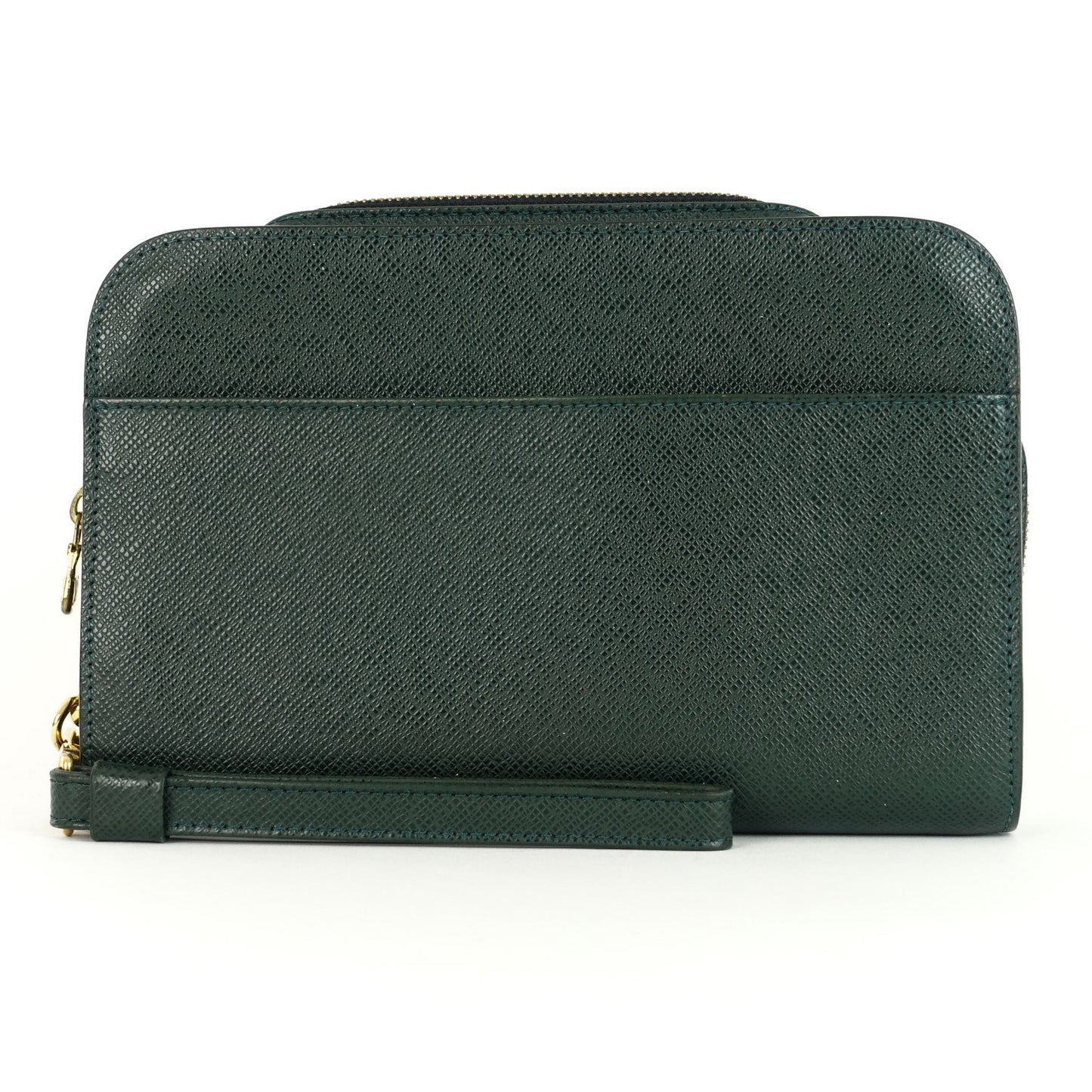 Louis Vuitto Baikal Taiga Leather Pochette Bag