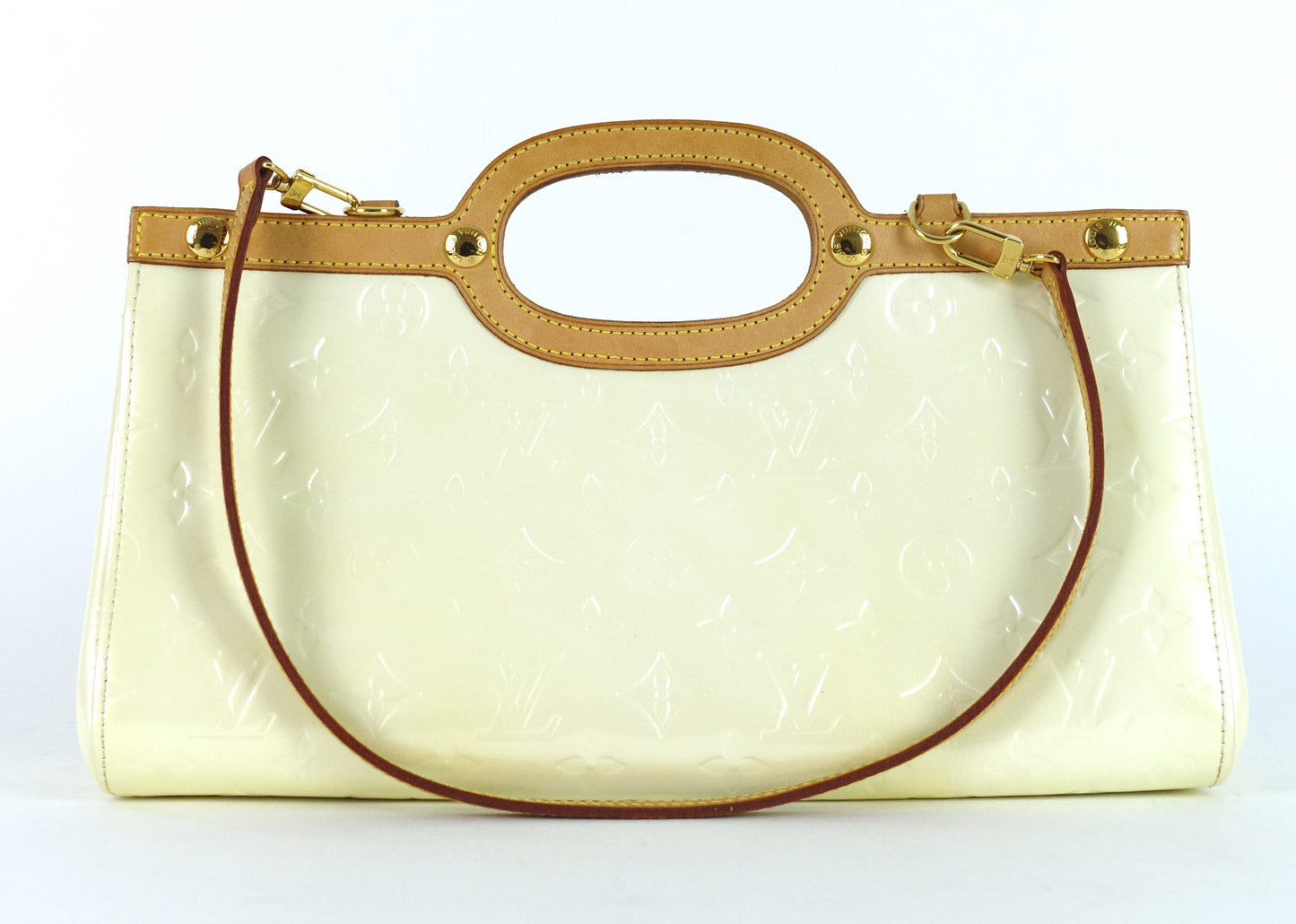 Louis Vuitto Roxbury Drive Monogram Vernis Leather Handbag