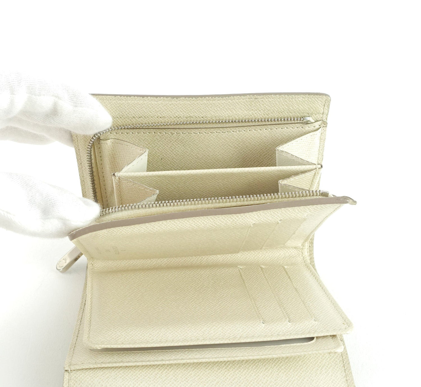 Louis Vuitto Joey Trifold Epi Leather Wallet