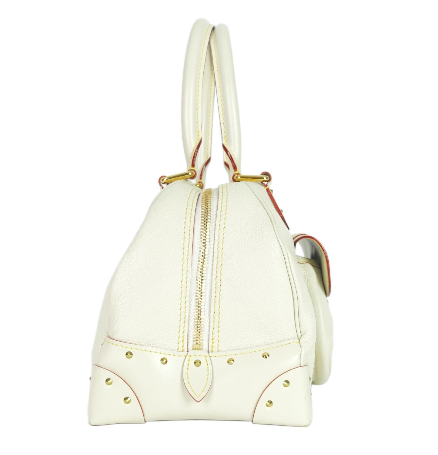 Louis Vuitto Le Superbe Suhali Goatskin Leather Handbag