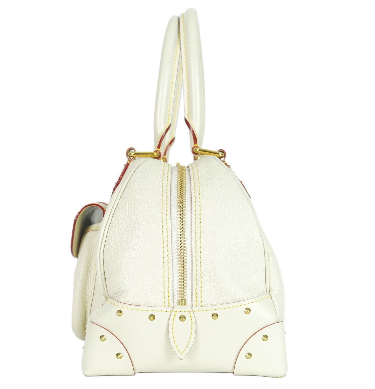 Louis Vuitto Le Superbe Suhali Goatskin Leather Handbag