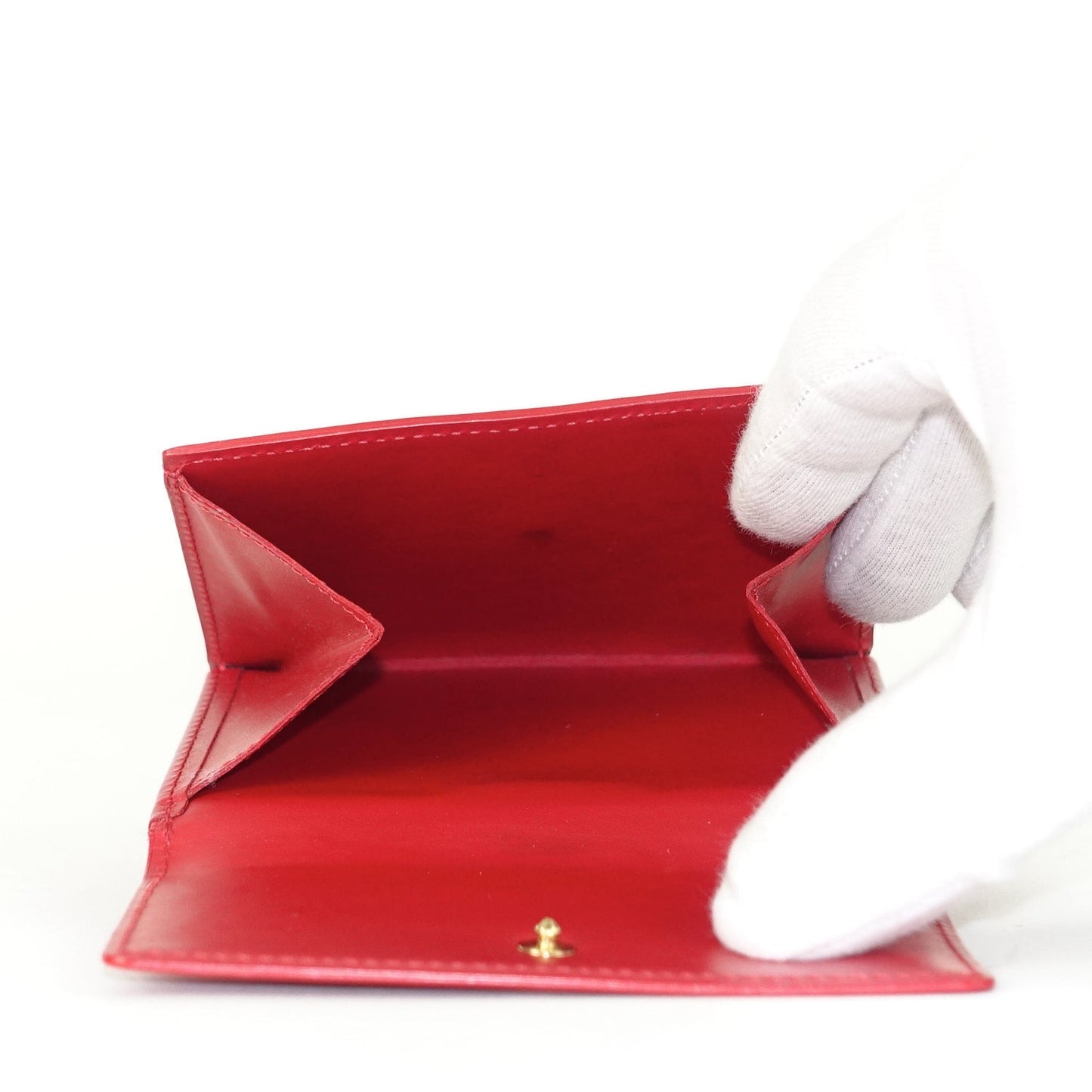Louis Vuitto Elise Monogram Vernis Leather Wallet