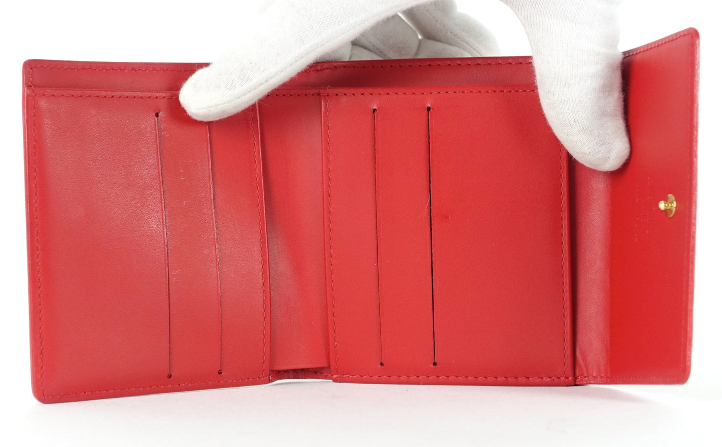 Louis Vuitto Elise Monogram Vernis Leather Wallet