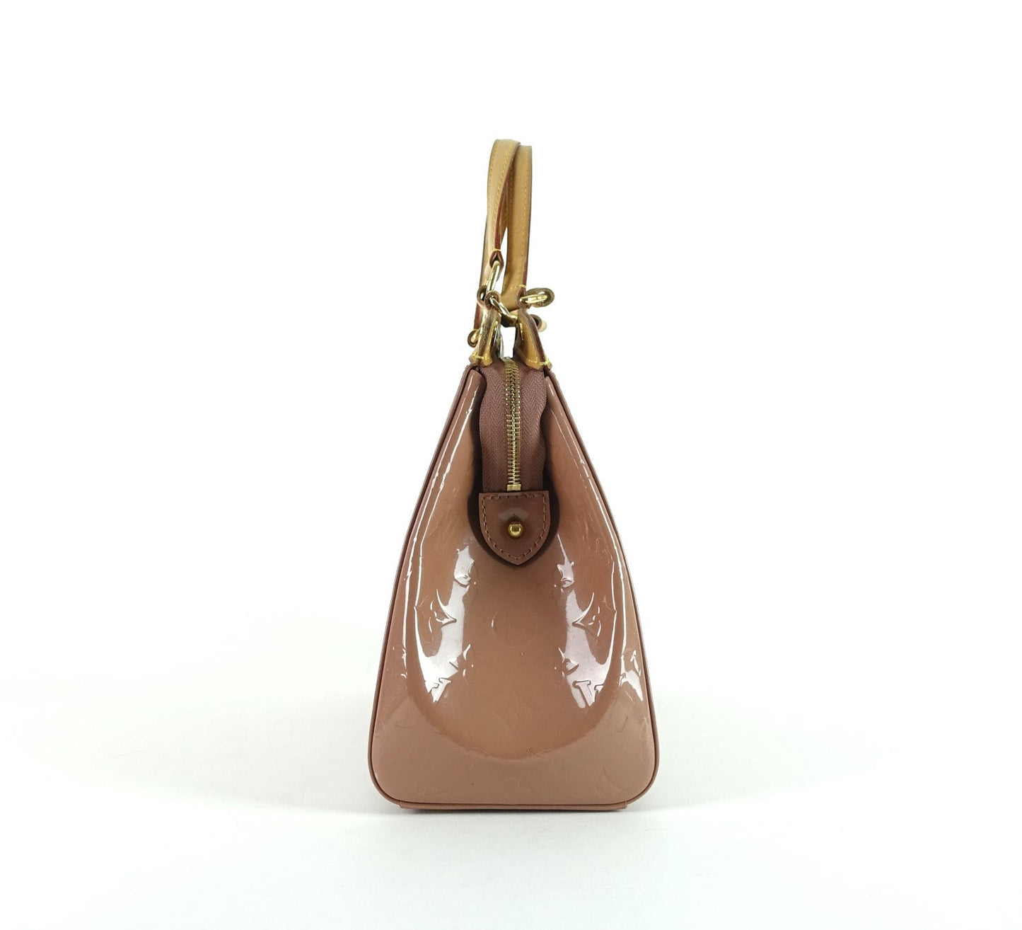 Louis Vuitto Brea MM Monogram Vernis Leather Handbag