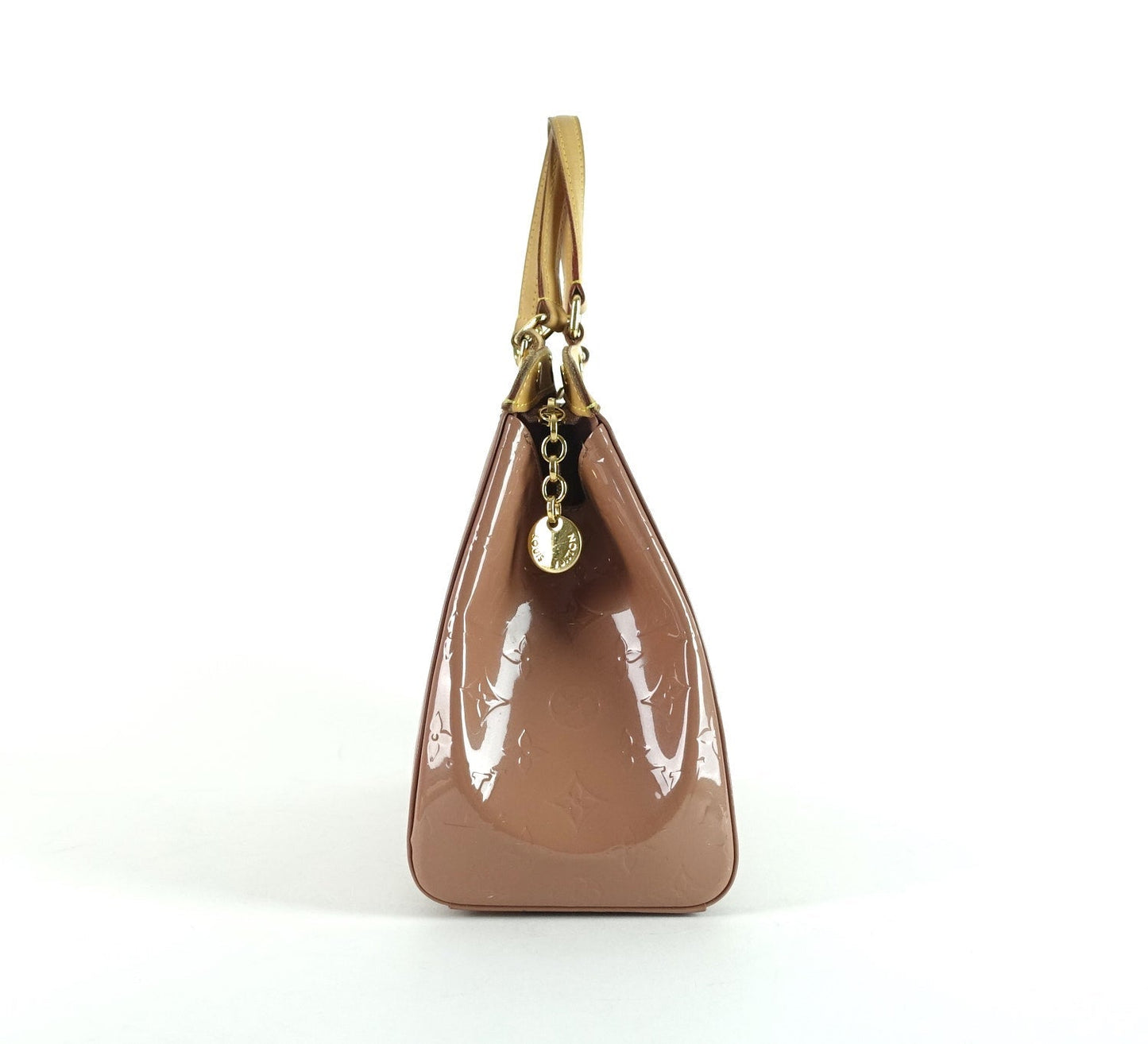 Louis Vuitto Brea MM Monogram Vernis Leather Handbag