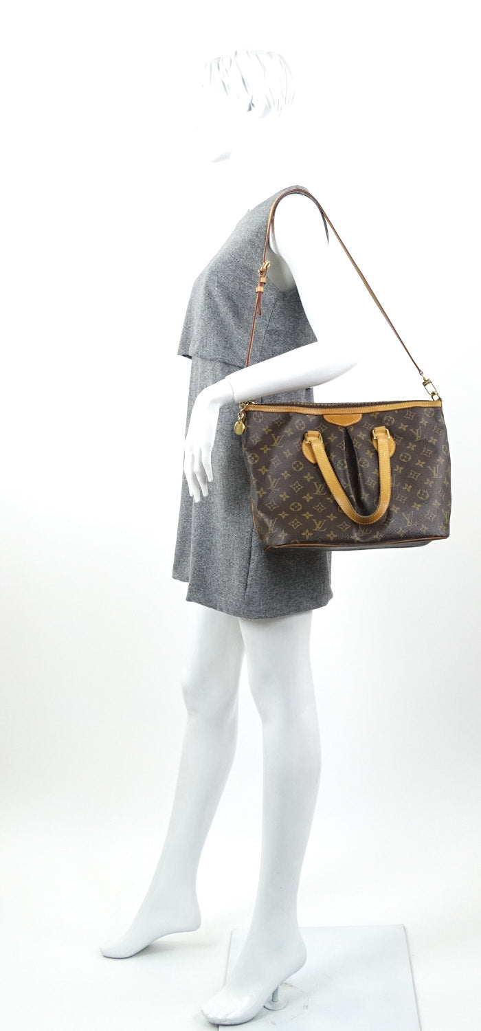 Louis Vuitto Palermo PM Monogram Canvas Handbag with Strap