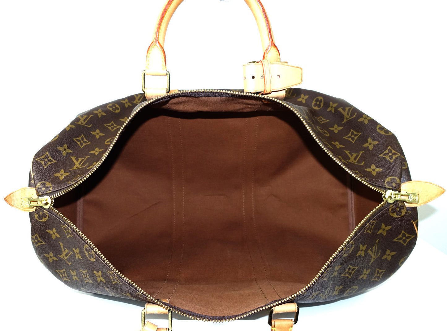 Louis Vuitto Keepall 50 Monogram Canvas Travel Bag