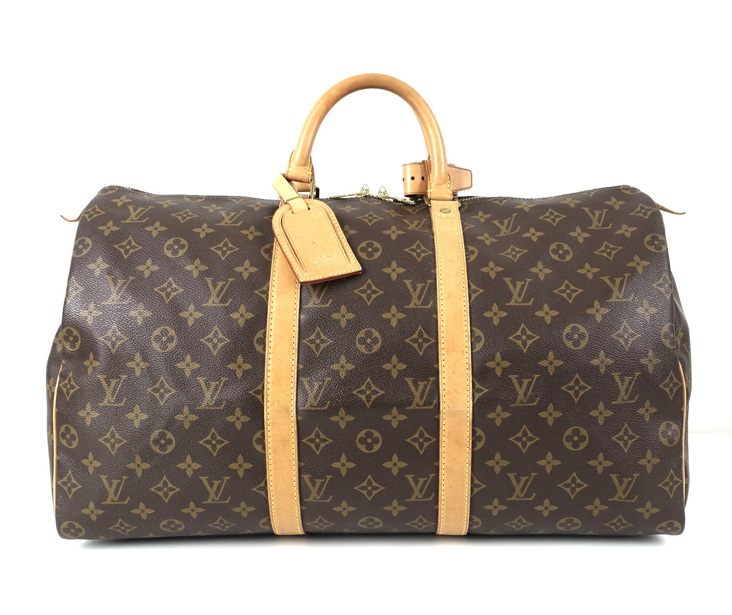 Louis Vuitto Keepall 50 Monogram Canvas Travel Bag