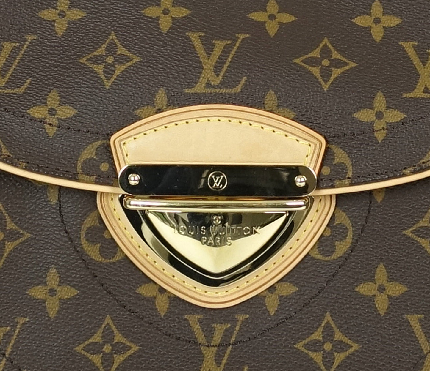 Louis Vuitto Beverly MM Monogram Canvas Shoulder Bag