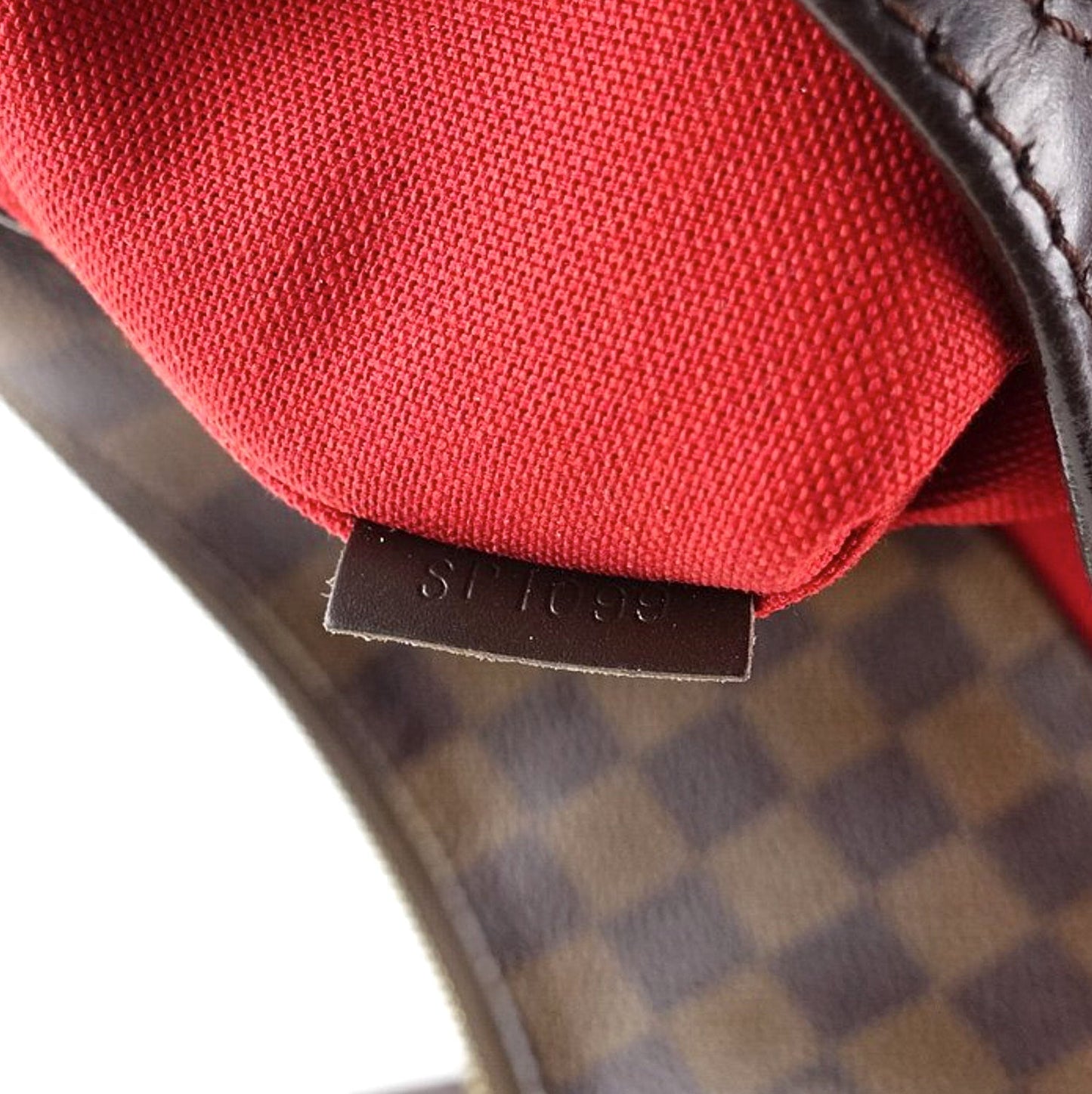 Louis Vuitto Bloomsbury PM Damier Ebene Canvas Bag