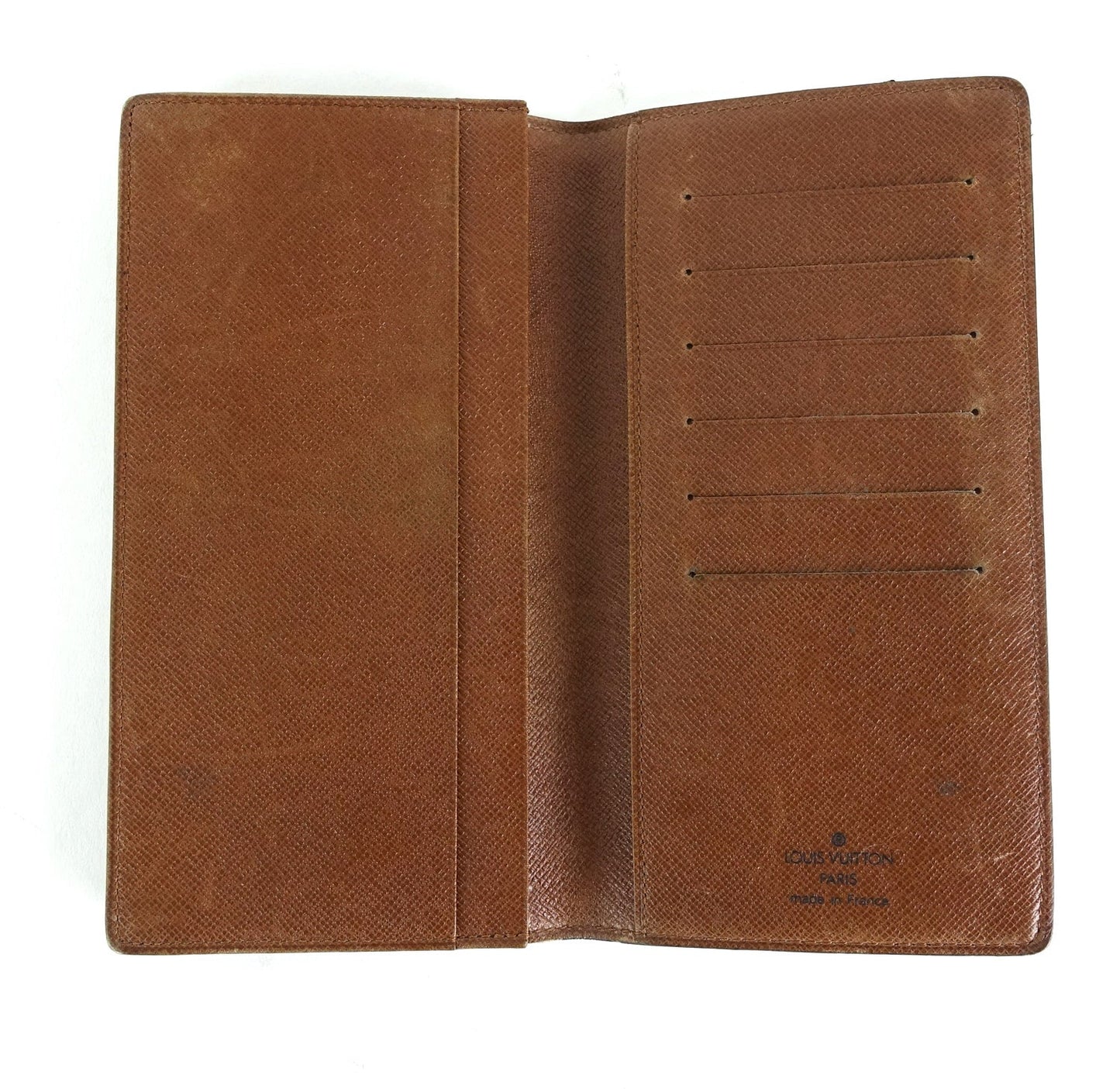 Louis Vuitto Bifold Monogram Canvas Long Wallet