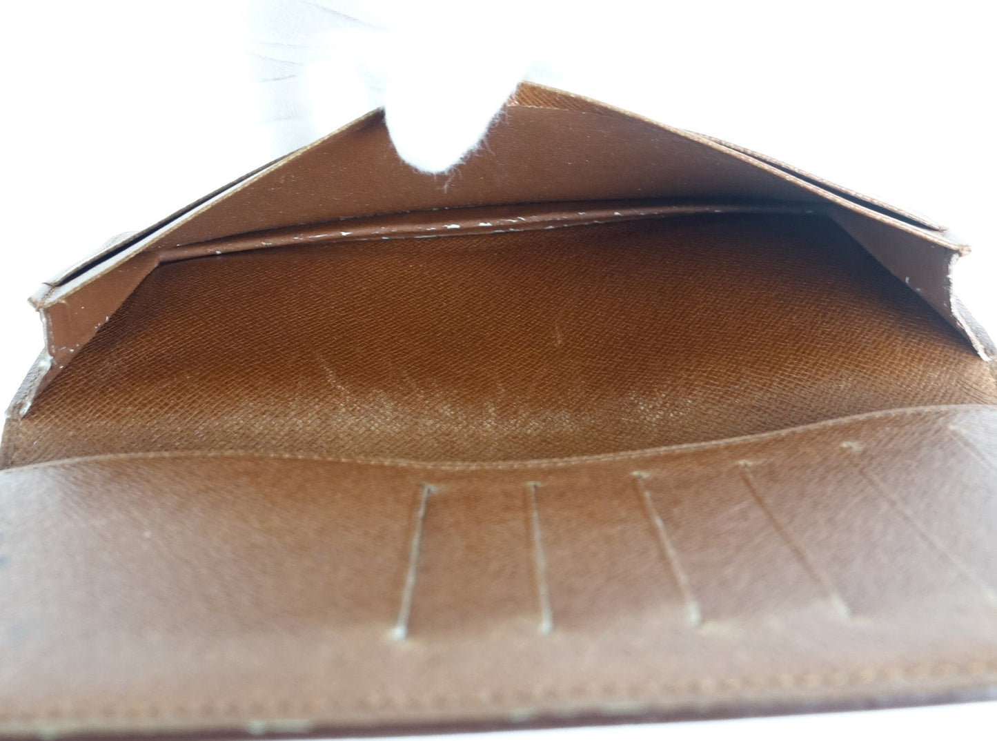 Louis Vuitto Bifold Monogram Canvas Long Wallet
