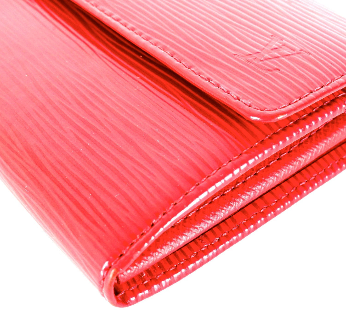 Louis Vuitto Sarah Red Epi Leather Wallet