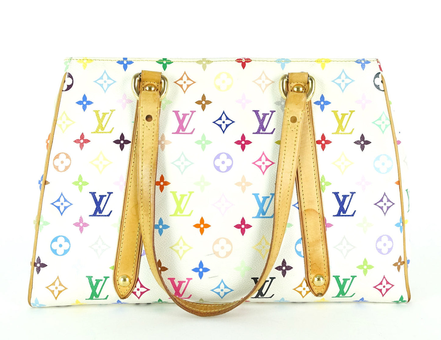 Louis Vuitto Aurelia MM Multicolore Monogram Canvas Tote Bag