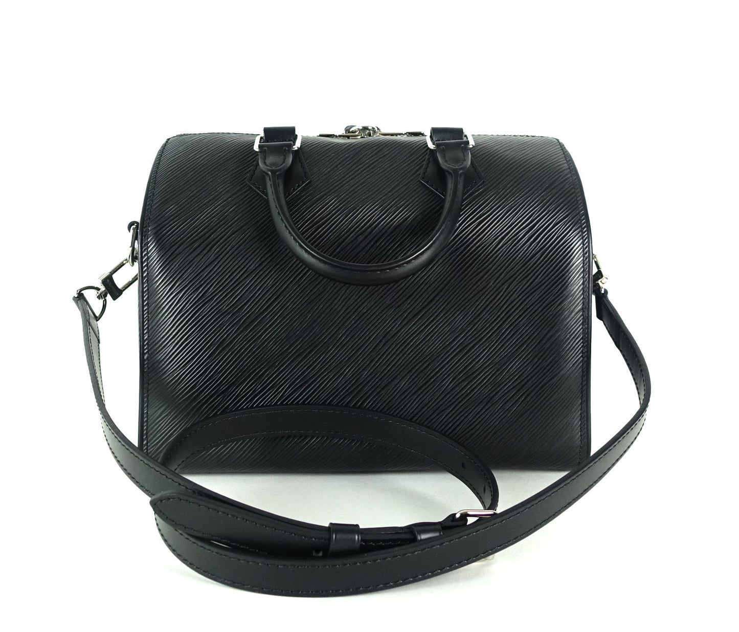 Louis Vuitto Speedy 25 BandouliÃ¨re Epi Leather Handbag