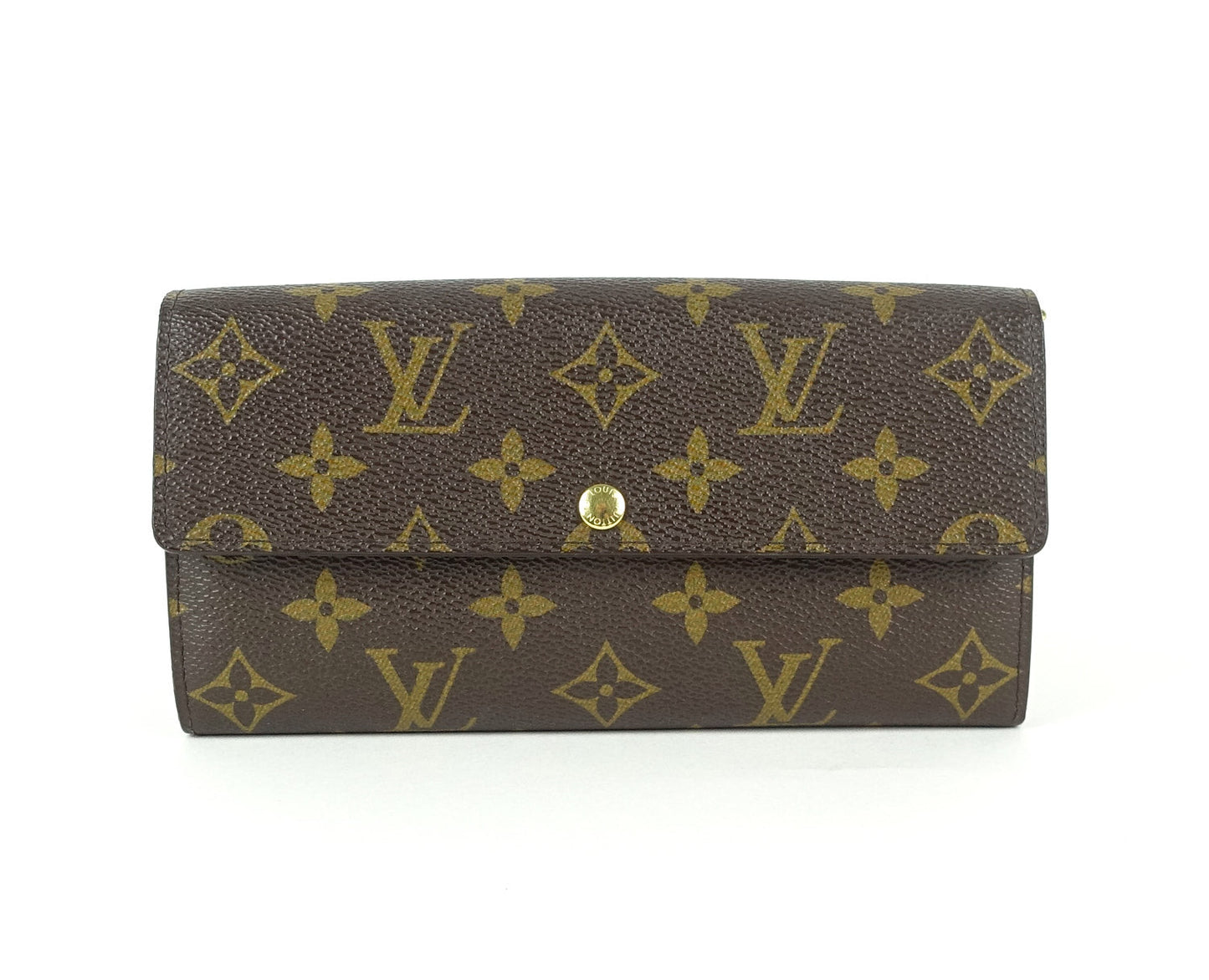 Louis Vuitto Sarah Monogram Canvas Wallet