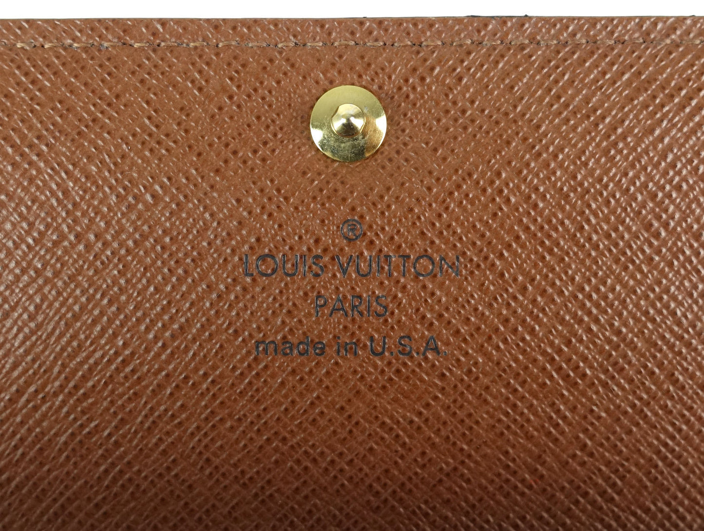 Louis Vuitto Sarah Monogram Canvas Wallet