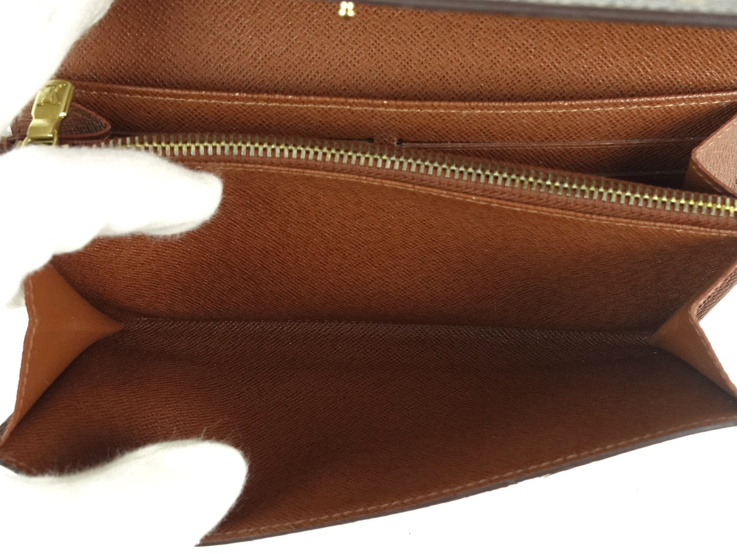 Louis Vuitto Sarah Monogram Canvas Wallet