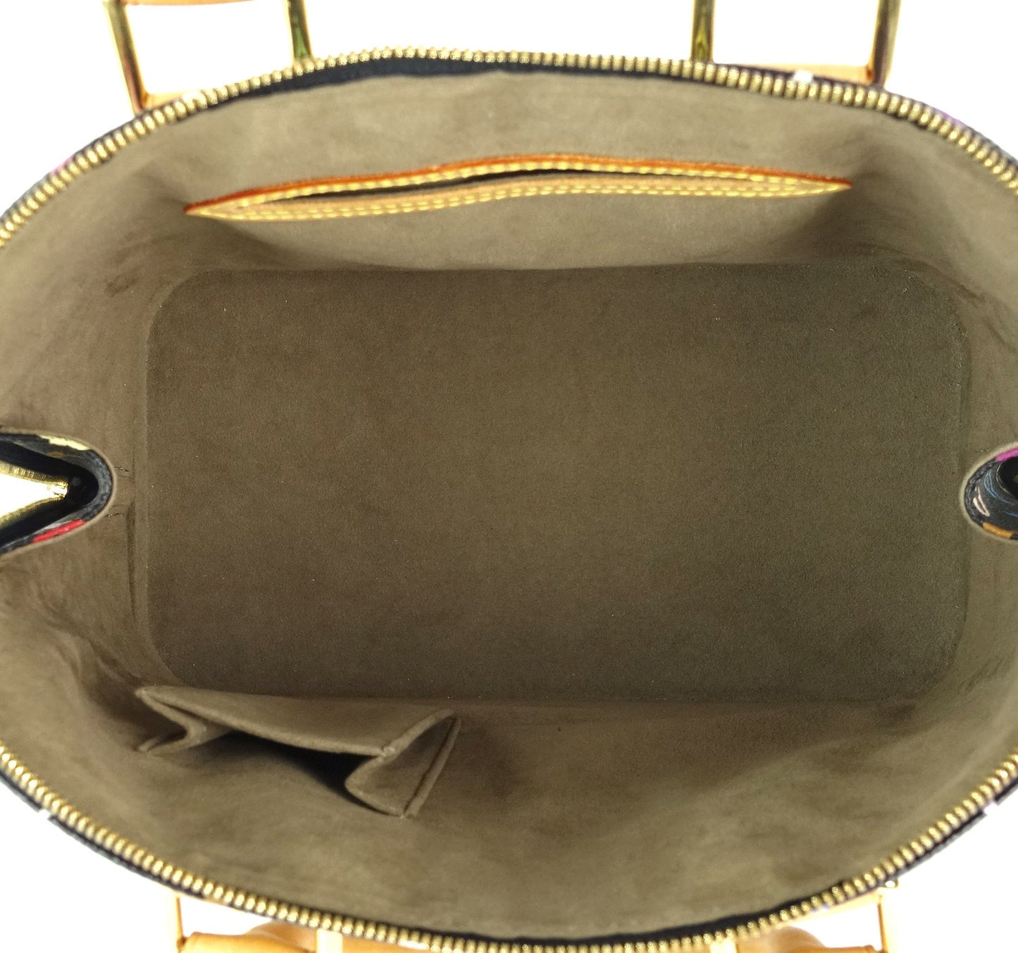 Louis Vuitto Alma Multicolor Monogram Canvas Handbag