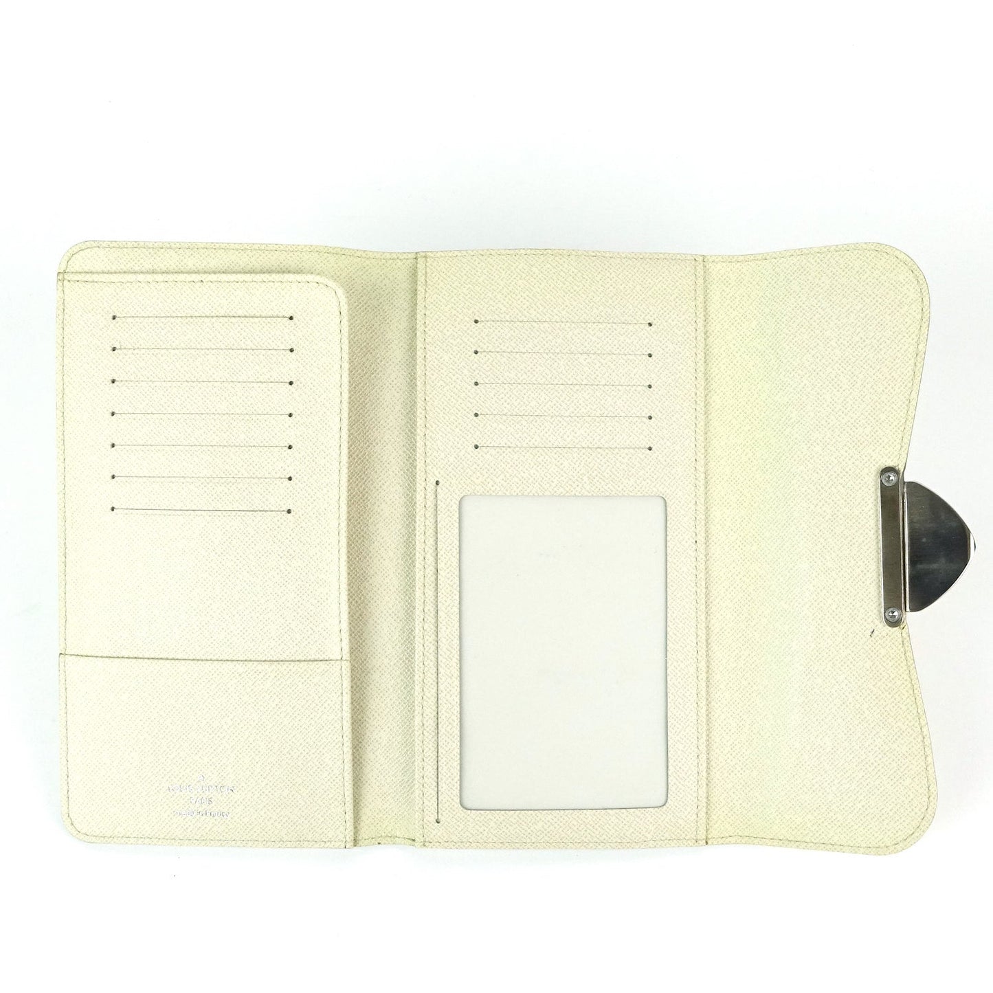 Louis Vuitto Eugenie Cream Epi Leather Wallet