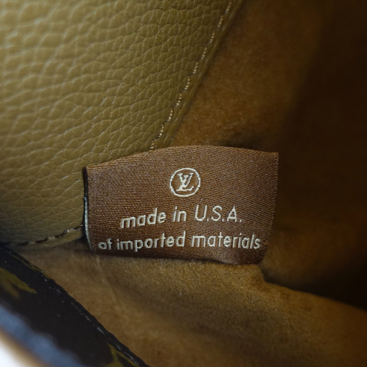 Louis Vuitto Pallas Monogram Canvas Handbag with Strap