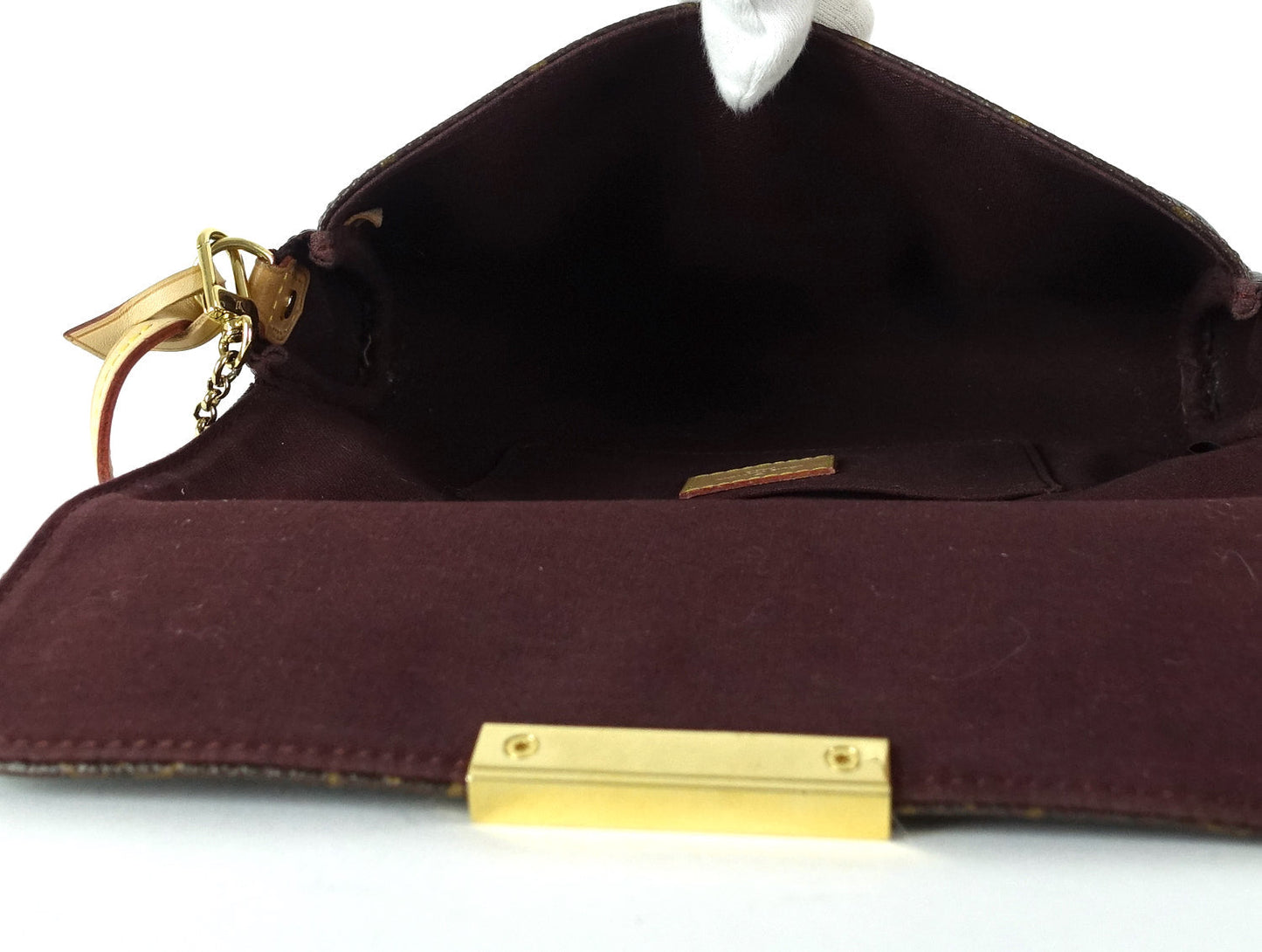 Louis Vuitto Favorite MM Monogram Canvas Handbag with Strap