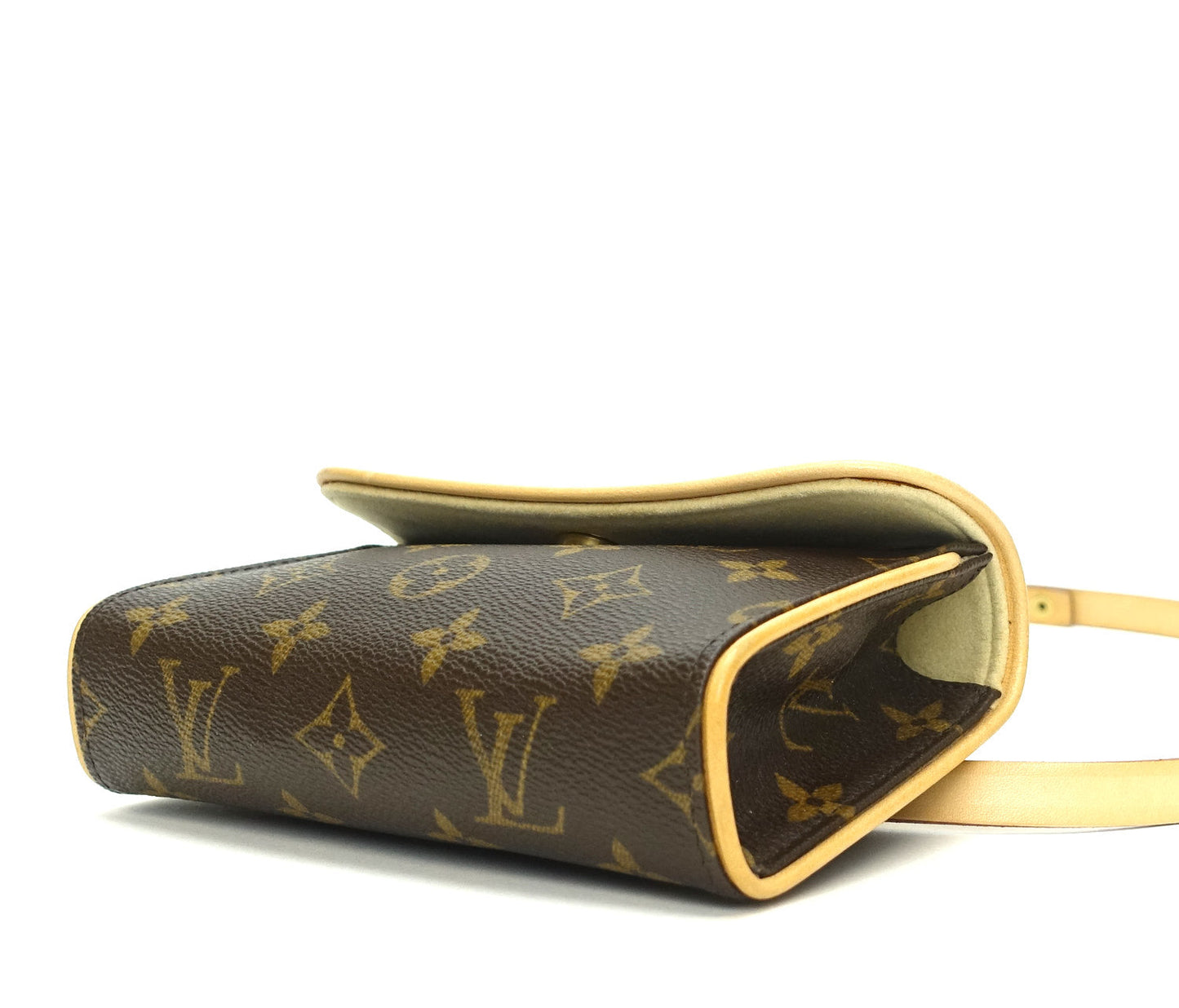 Louis Vuitto Pochette Florentine Small Monogram Canvas Waist Bag