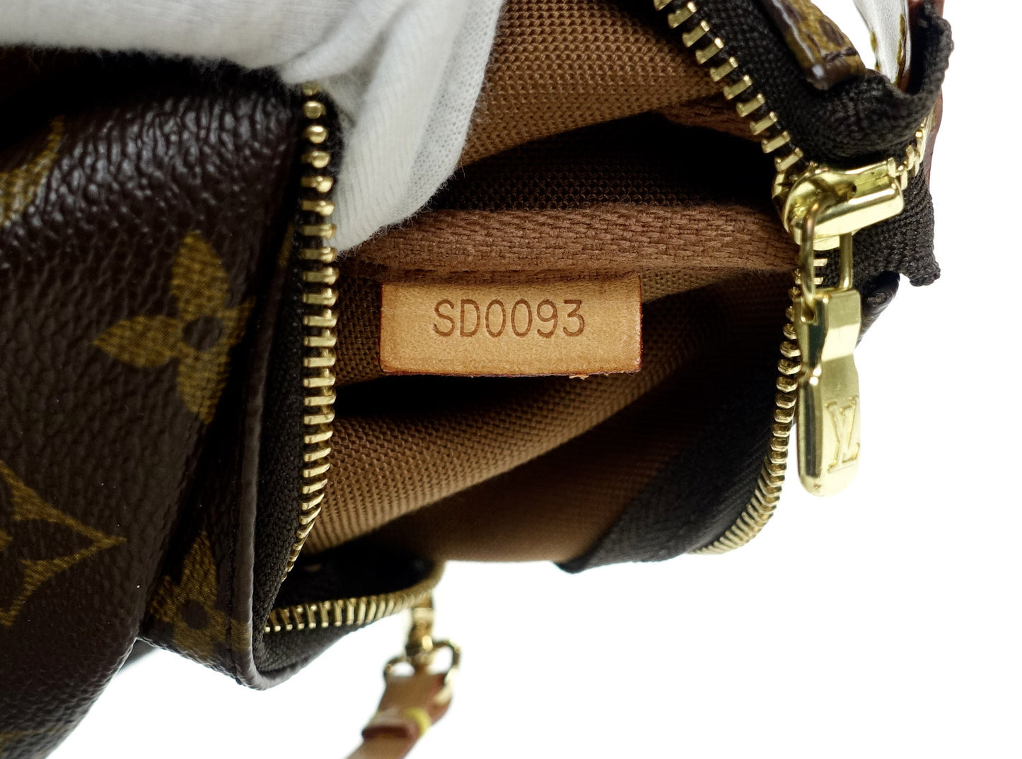 Louis Vuitto Pochette Accessoires Monogram Canvas Evening Bag