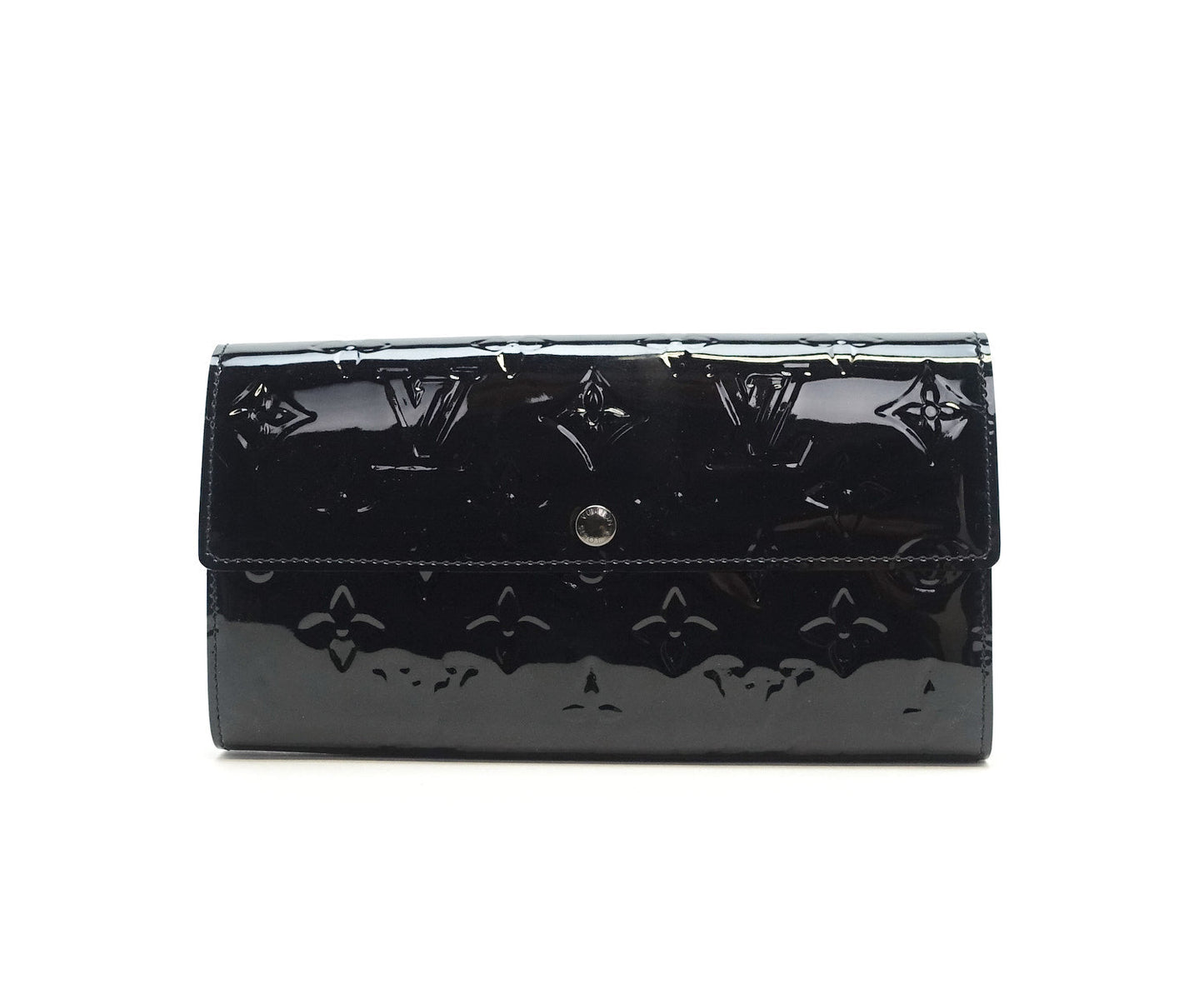 Louis Vuitto Sarah Monogram Vernis Leather Wallet