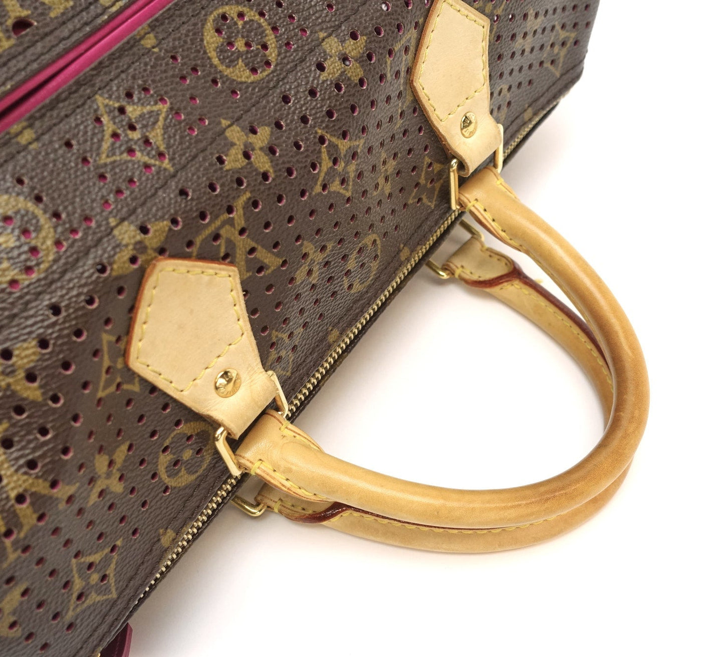 Louis Vuitto Speedy 30 Perforated Monogram Canvas 2006 Limited Edition Bag