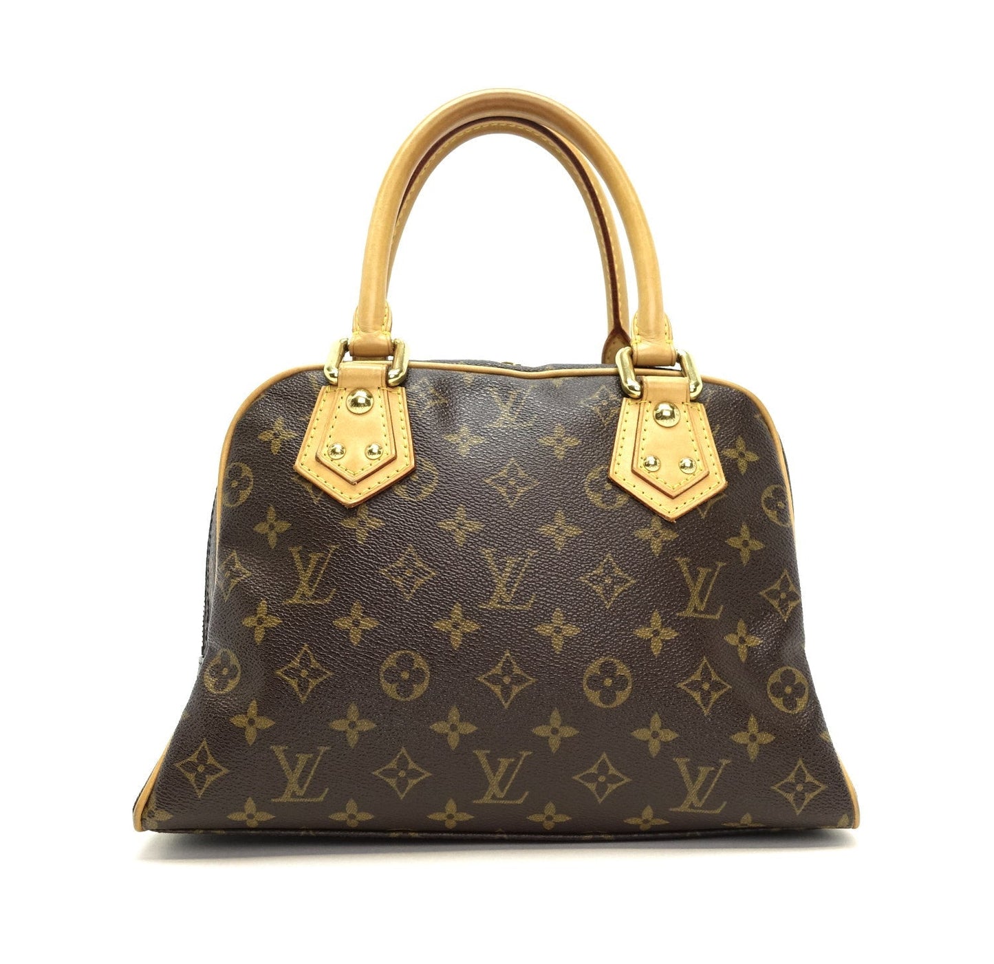 Louis Vuitto Manhattan PM Monogram Canvas Handbag