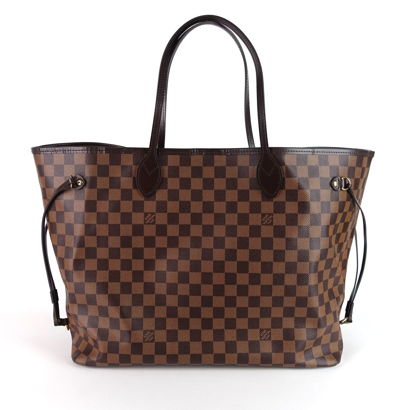 Louis Vuitto Neverfull GM Damier EbÃ¨ne Canvas Tote Bag