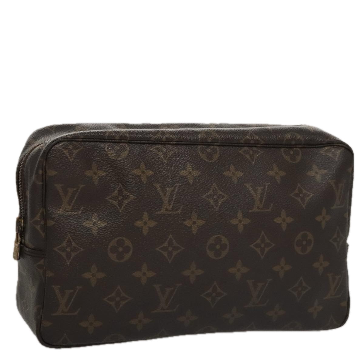 LOUIS VUITTON Monogram Trousse Toilette 28 Clutch Bag M47522 LV PP056