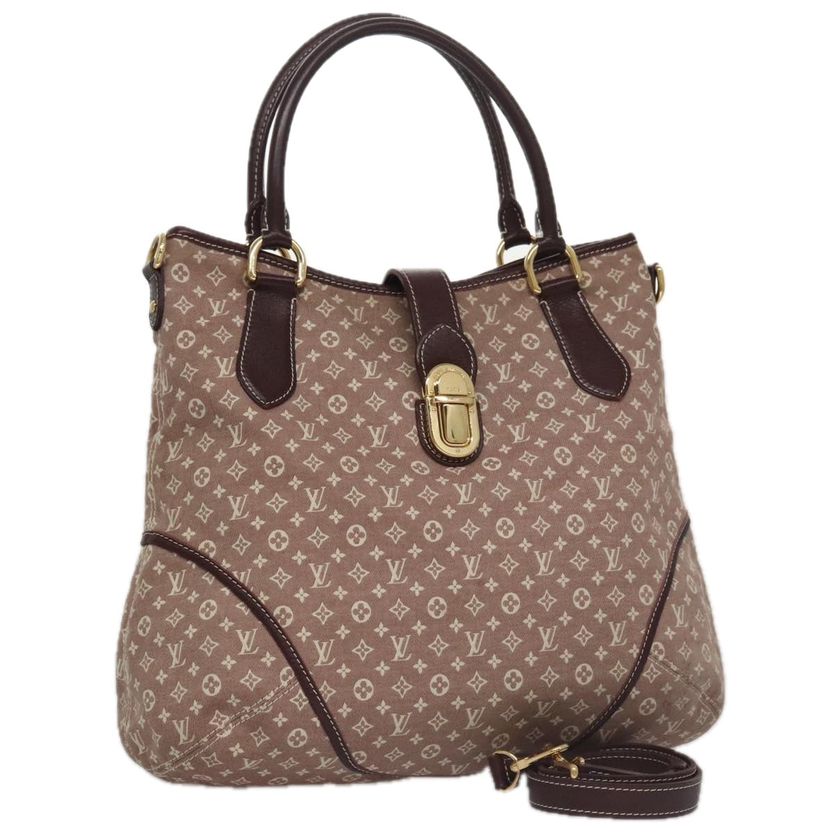 LOUIS VUITTON Monogram Idylle Elegy Hand Bag 2way Red Sepia M56698 LV PP057