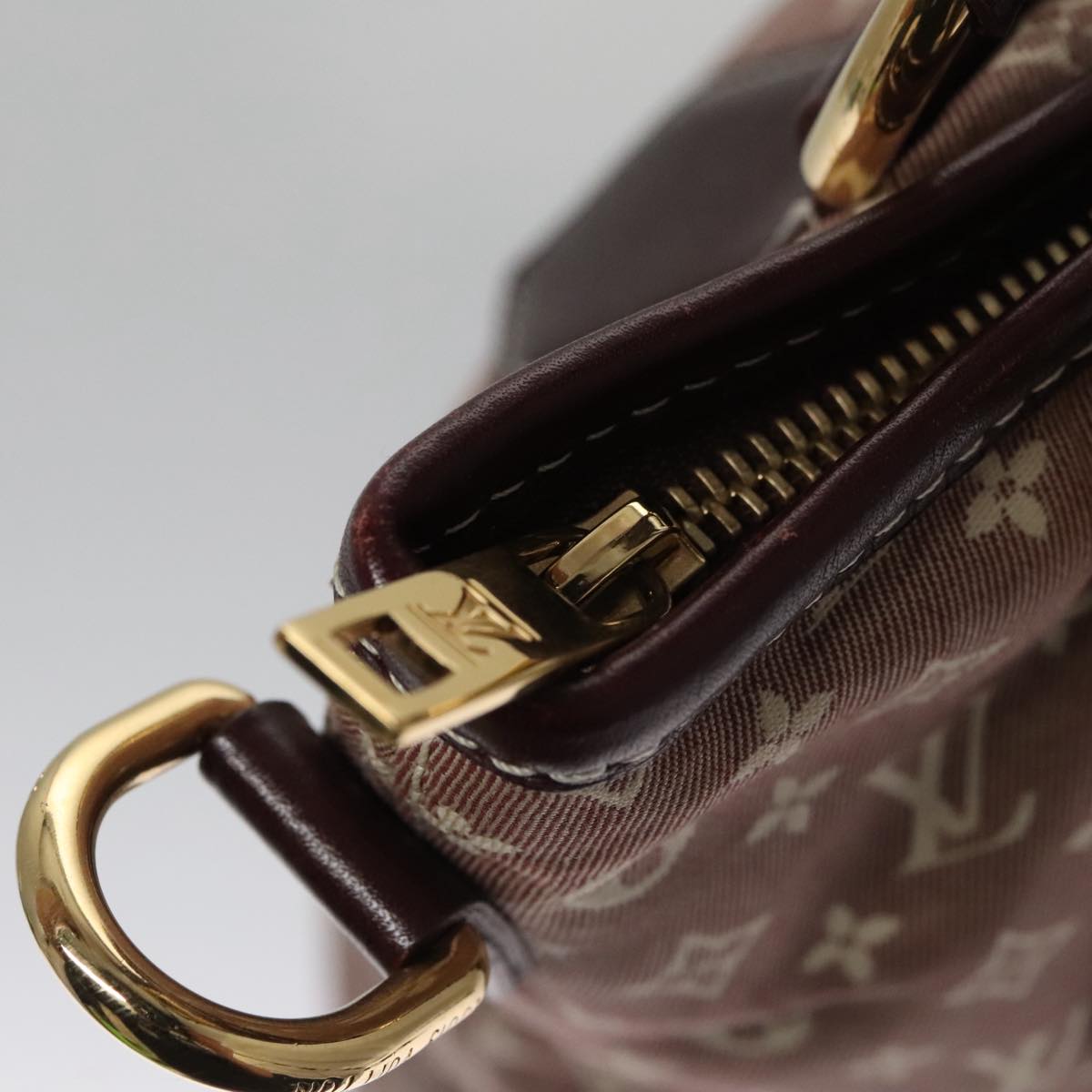 LOUIS VUITTON Monogram Idylle Elegy Hand Bag 2way Red Sepia M56698 LV PP057