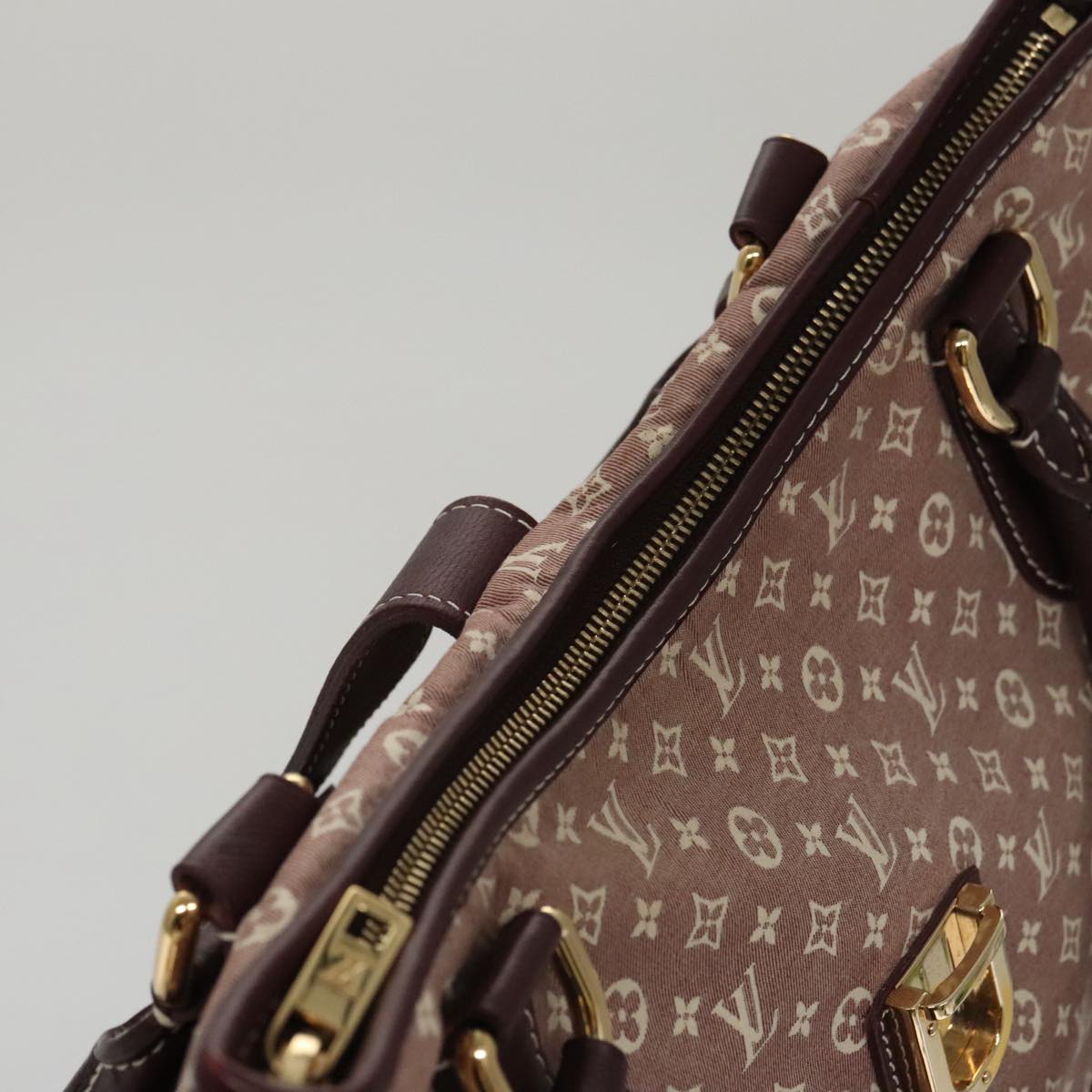 LOUIS VUITTON Monogram Idylle Elegy Hand Bag 2way Red Sepia M56698 LV PP057