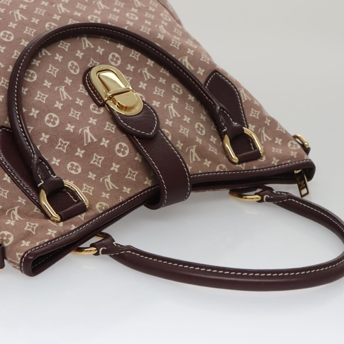 LOUIS VUITTON Monogram Idylle Elegy Hand Bag 2way Red Sepia M56698 LV PP057