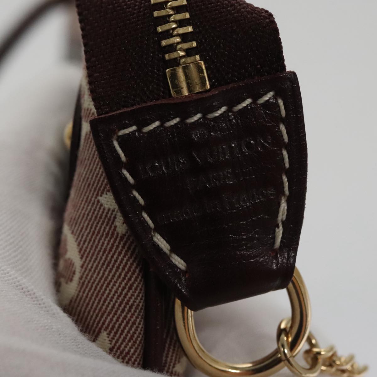 LOUIS VUITTON Ideal Mini Pochette Accessoires Pouch Sepia M62999 LV PP062A