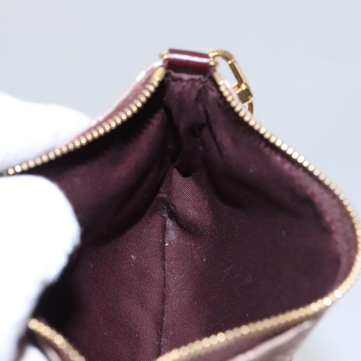 LOUIS VUITTON Ideal Mini Pochette Accessoires Pouch Sepia M62999 LV PP062A