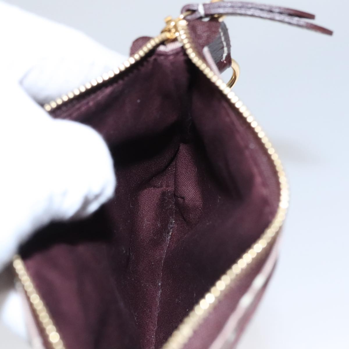 LOUIS VUITTON Ideal Mini Pochette Accessoires Pouch Sepia M62999 LV PP062A