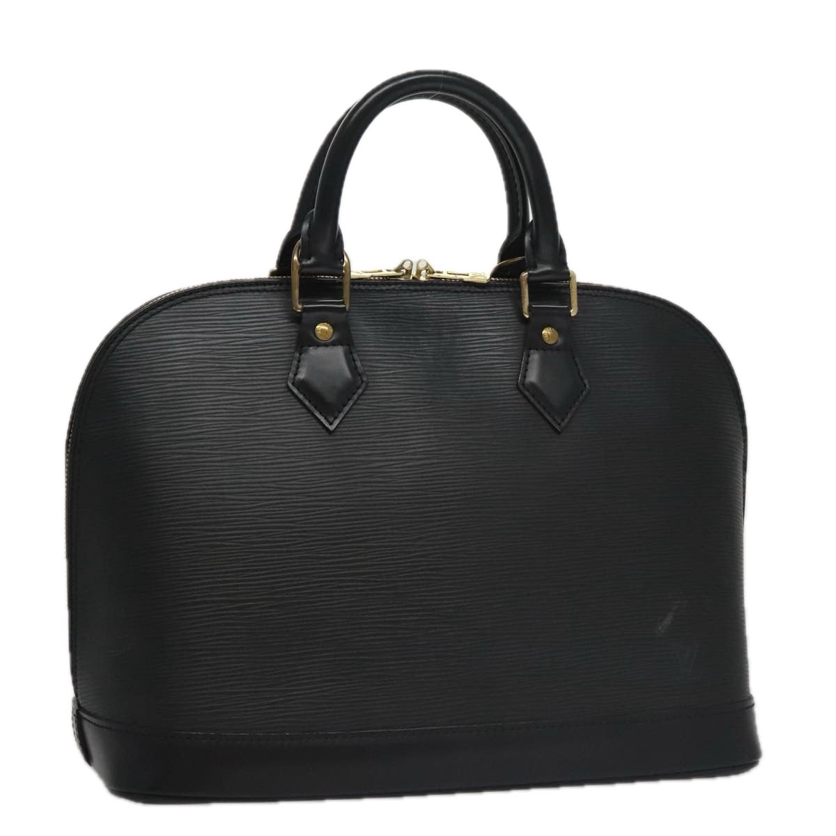 LOUIS VUITTON Epi Alma Hand Bag Black M52142 LV PP064