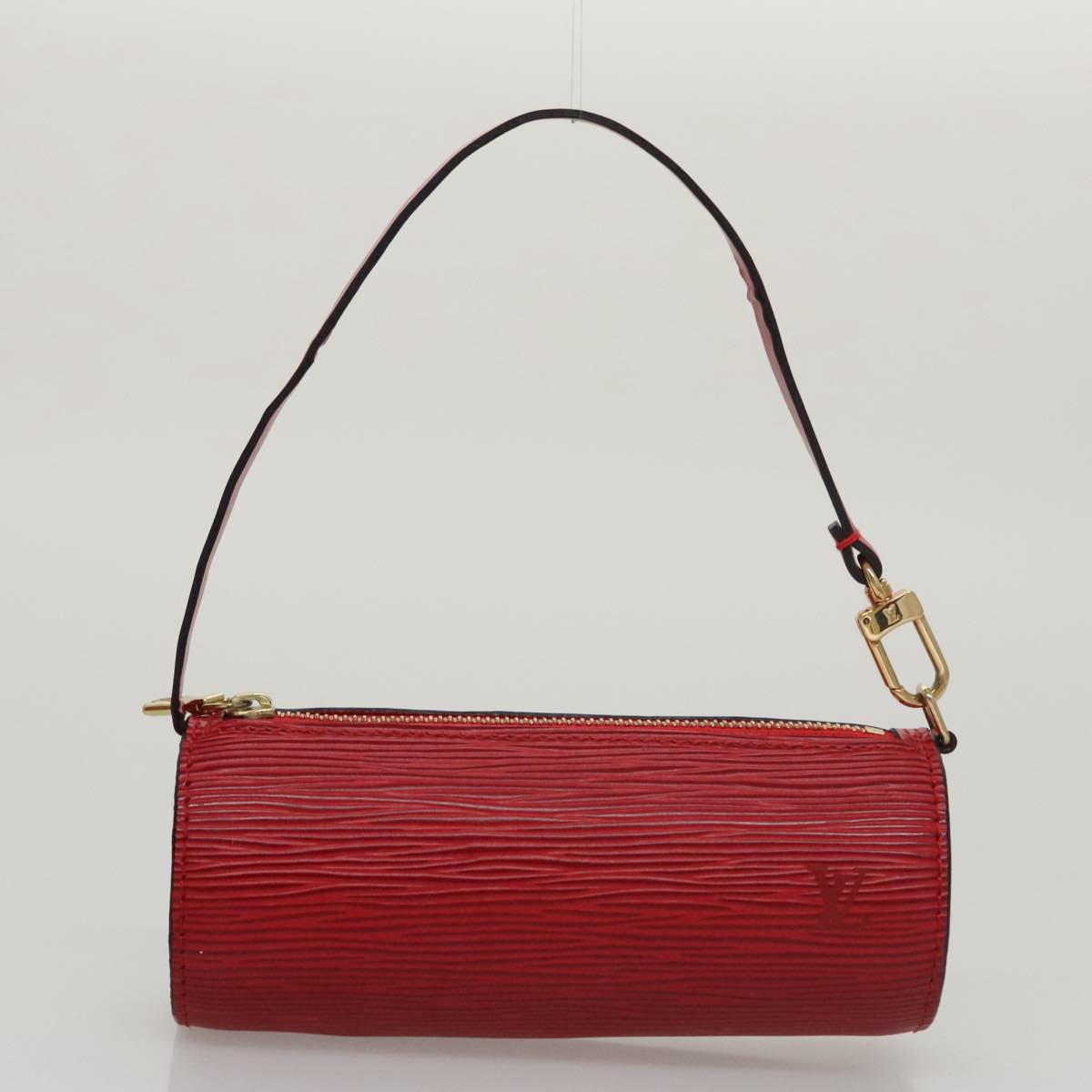 LOUIS VUITTON Epi Soufflot Hand Bag Red M52227 LV PP066