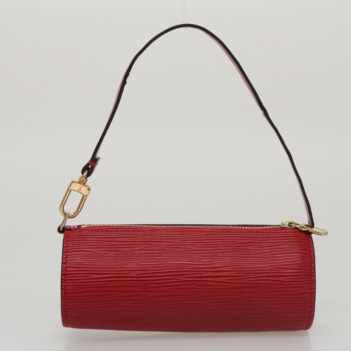 LOUIS VUITTON Epi Soufflot Hand Bag Red M52227 LV PP066