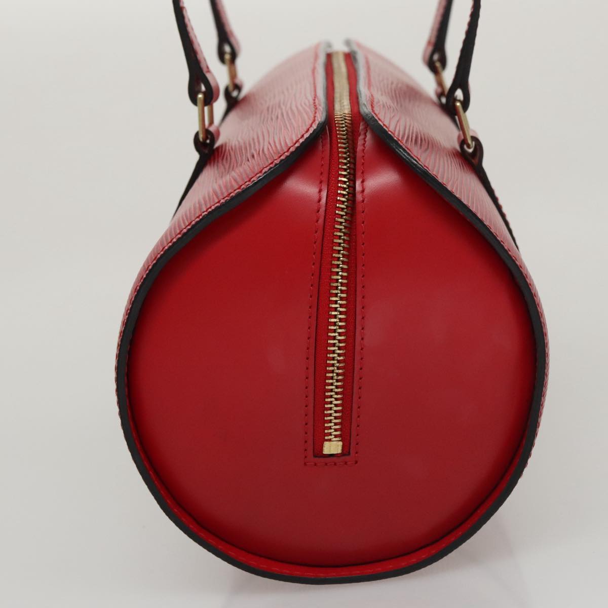 LOUIS VUITTON Epi Soufflot Hand Bag Red M52227 LV PP066